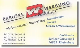 Barufke-Werbung